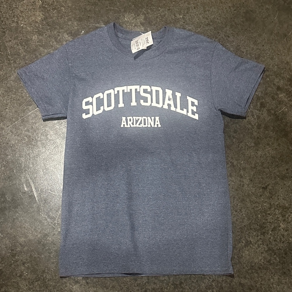 MV Sport Scottsdale Arizona Heather Blue T-Shirt